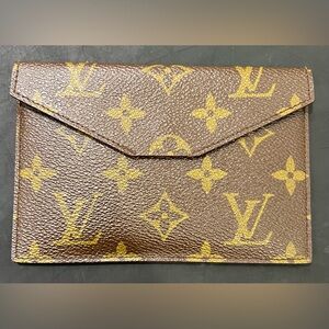 Louis Vuitton Rare 1980'S Card Case Envelope